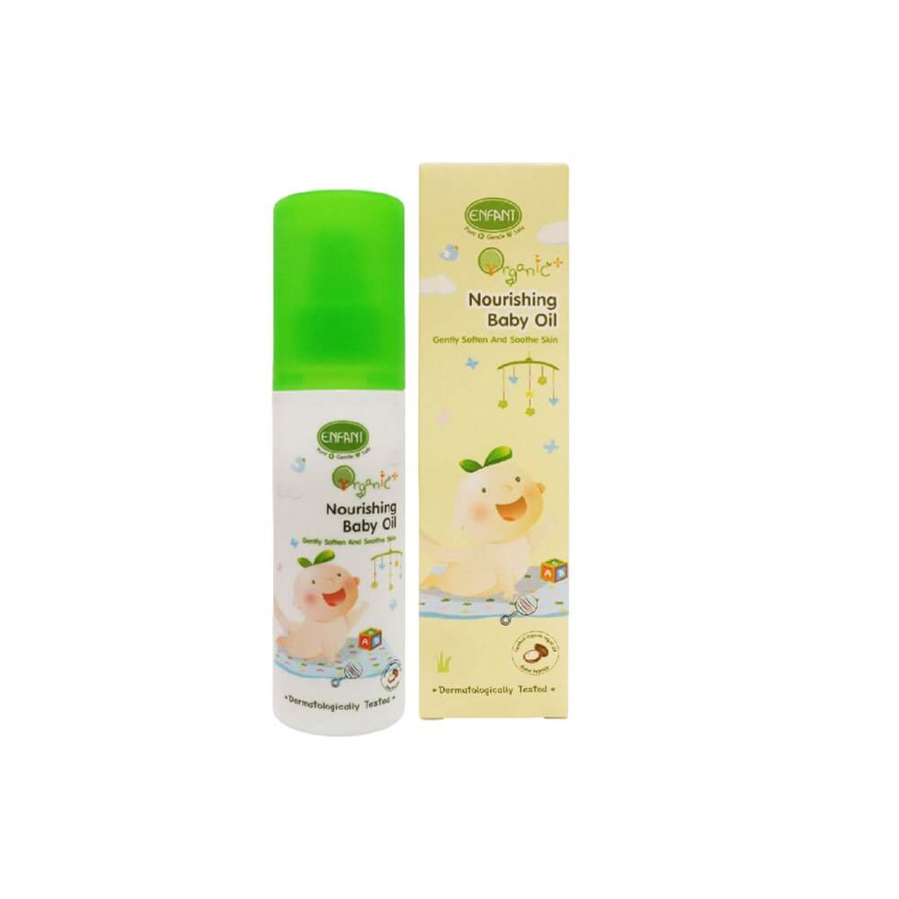 ออยล์บำรุงผิวสำหรับเด็ก อองฟองต์ Nourishing Baby Oil Enfant 100 มล.